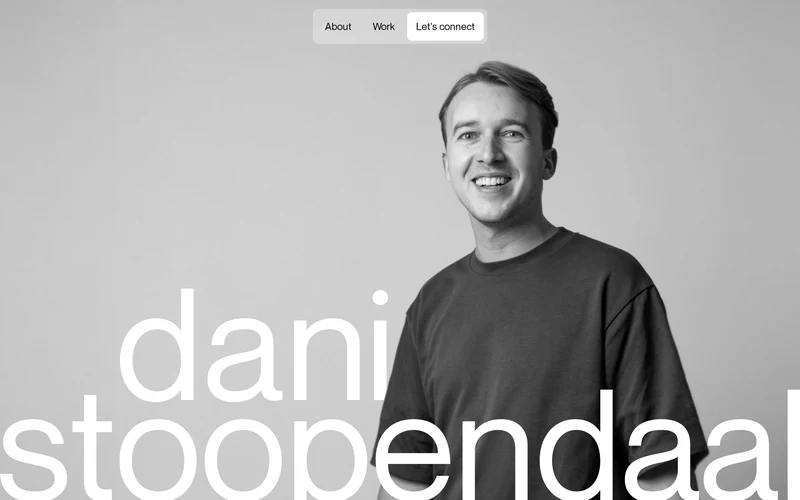 Daniel Stoopendaal ‣ Digital Designer & Webflow Expert