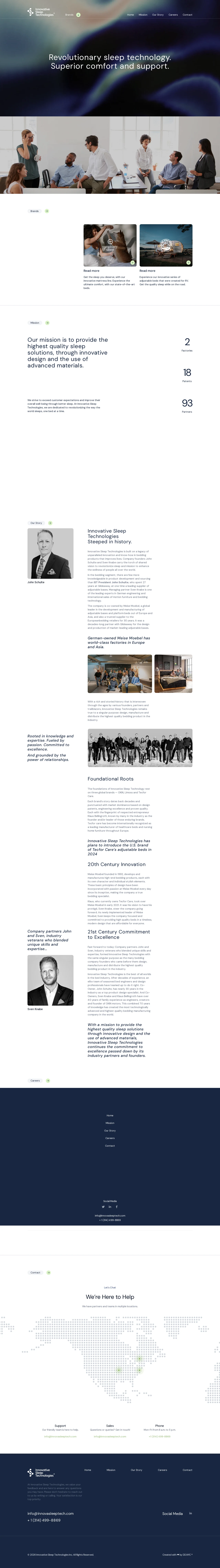 Innovative Sleep Technologies #1 Beds & Mattress Brands PC 스크린샷