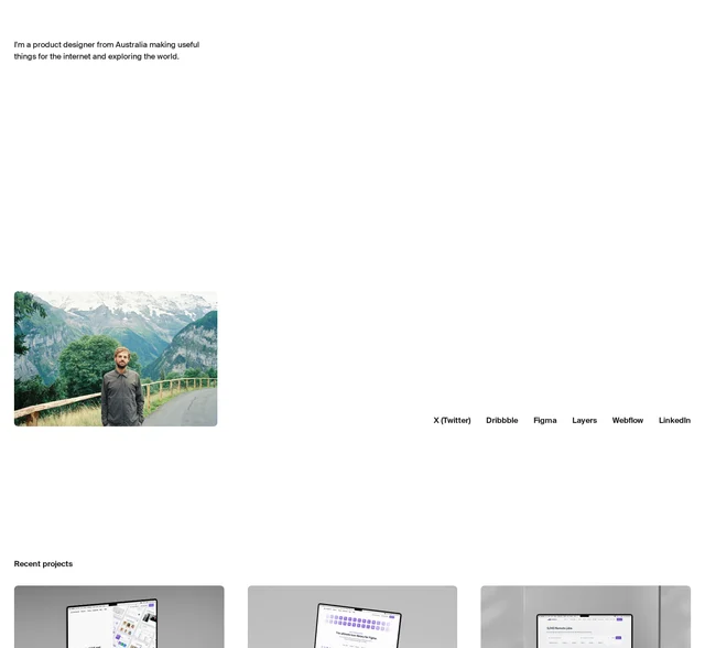 Jordan Hughes — Product Designer 스크린샷