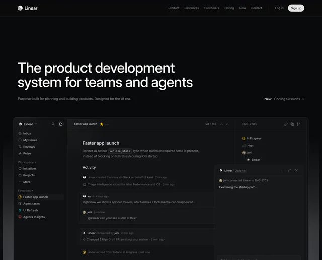 Linear – The system for product development 스크린샷