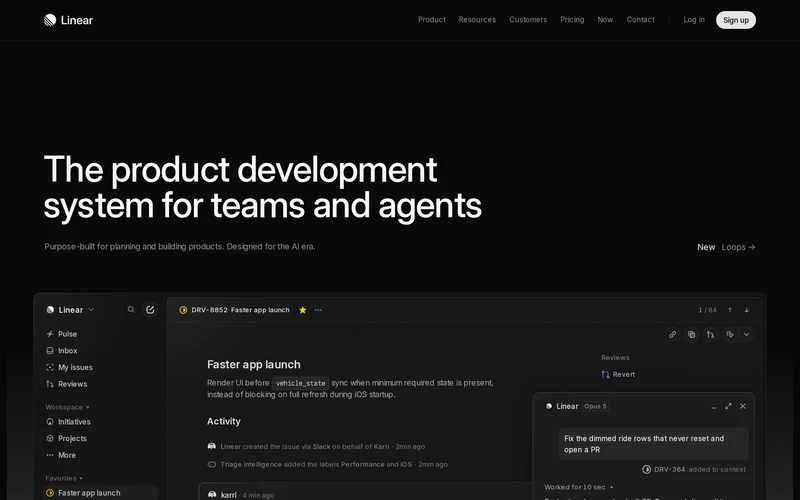 Linear – The system for product development