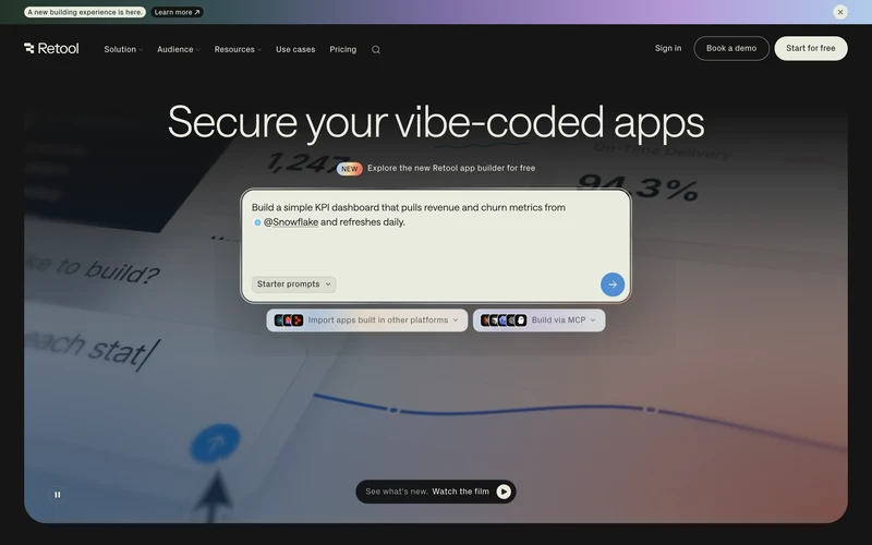 Retool | Build internal software better, with AI.