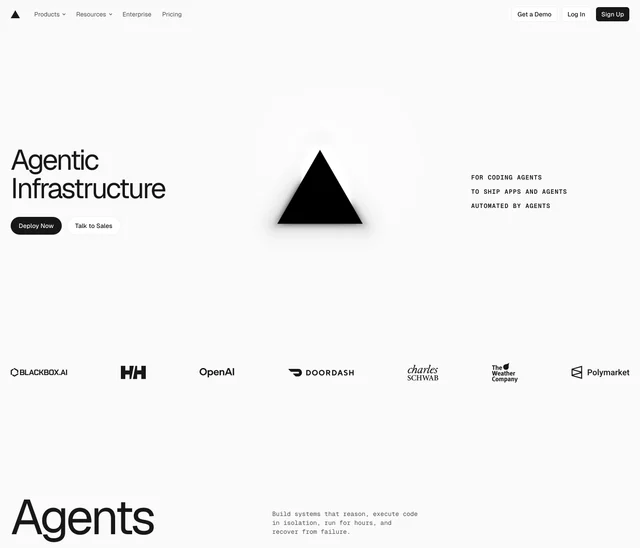 Agentic Infrastructure 스크린샷