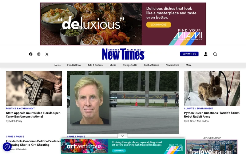 Broward Palm Beach New Times | The Leading Independent News Source in Broward-Palm Beach, Florida