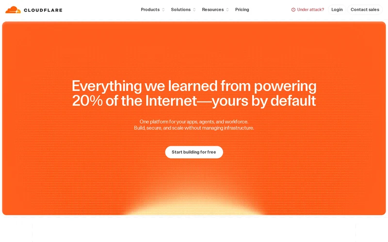 Cloudflare: Build for the agent era