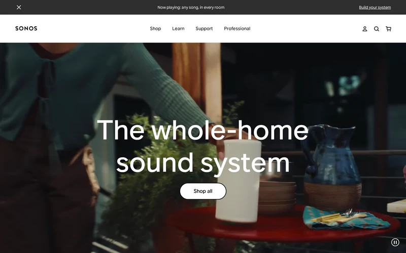 Sonos | Wireless Speakers and Home Sound Systems
