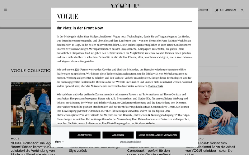 VOGUE: Mode, Trends, Beauty und People | Vogue Germany
